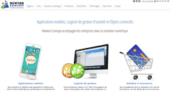 Desktop Screenshot of newtonconcept.com